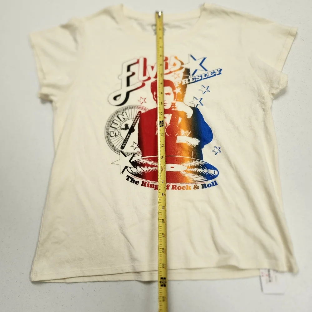 Chaser Brand - Elvis Presley Graphic T-Shirt - Almond. Mannequin Worn Only. - Picture 14 of 16